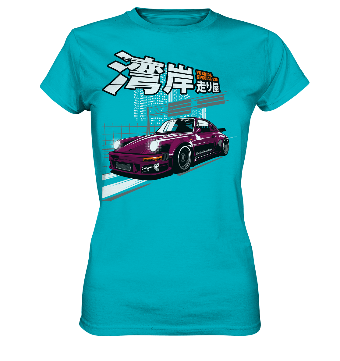 MPW Mid Night Porsche 930 - Ladies Premium Shirt - MotoMerch.de