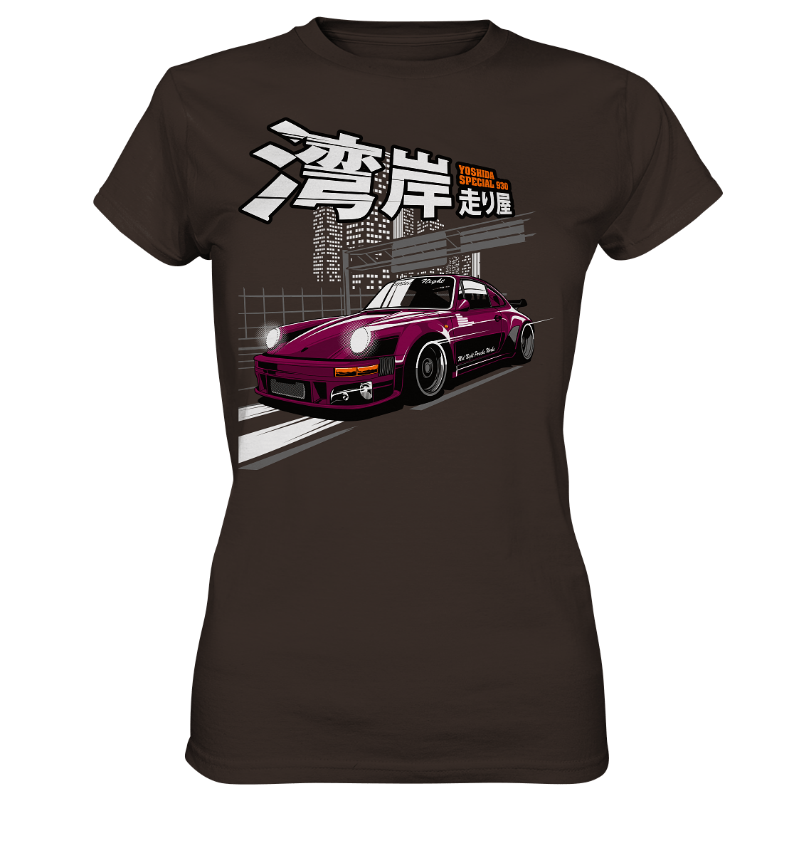 MPW Mid Night Porsche 930 - Ladies Premium Shirt - MotoMerch.de