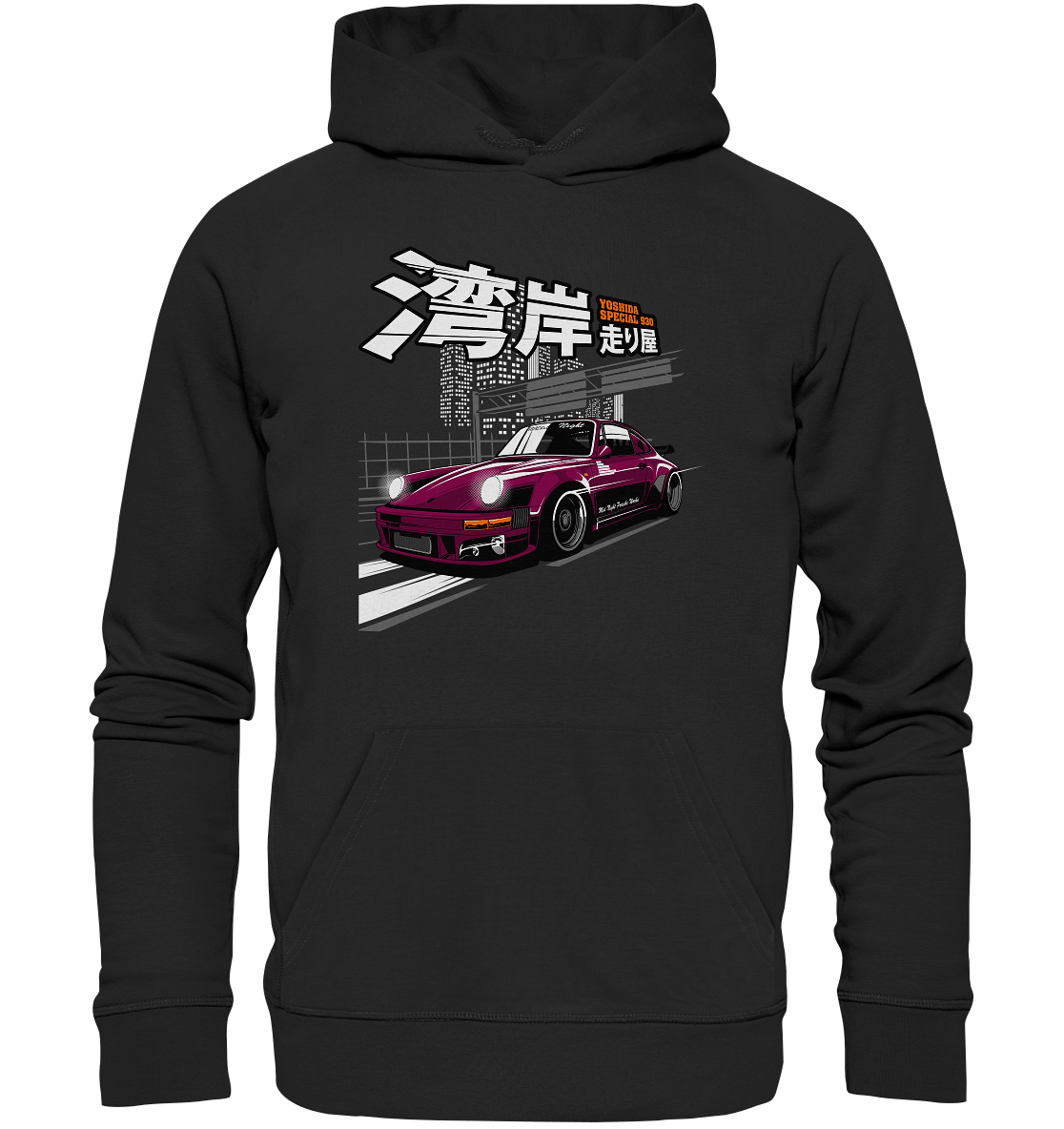 MPW Mid Night Porsche 930 - Premium Unisex Hoodie - MotoMerch.de
