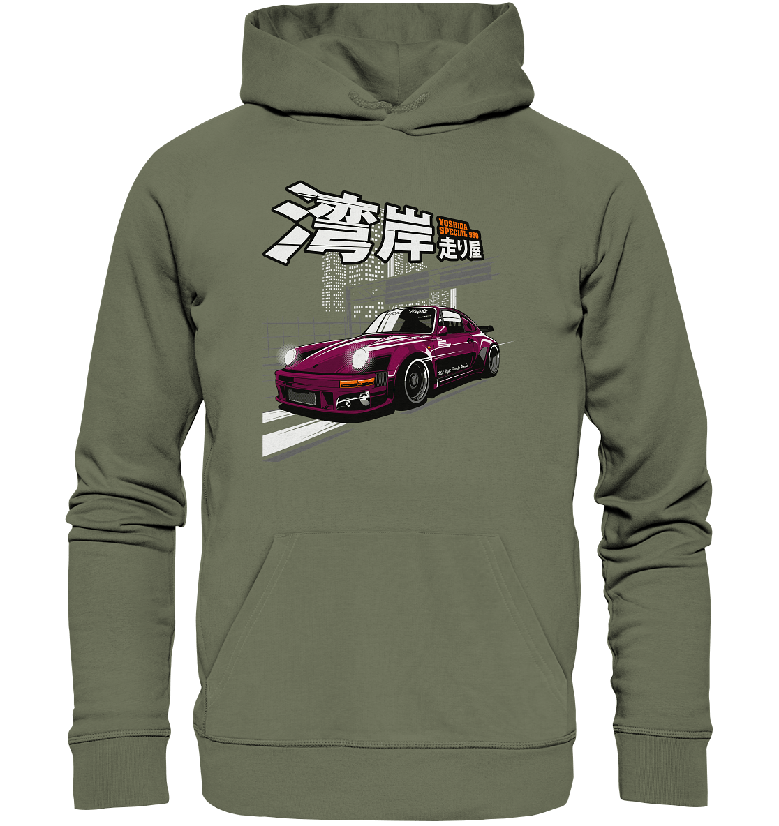 MPW Mid Night Porsche 930 - Premium Unisex Hoodie - MotoMerch.de