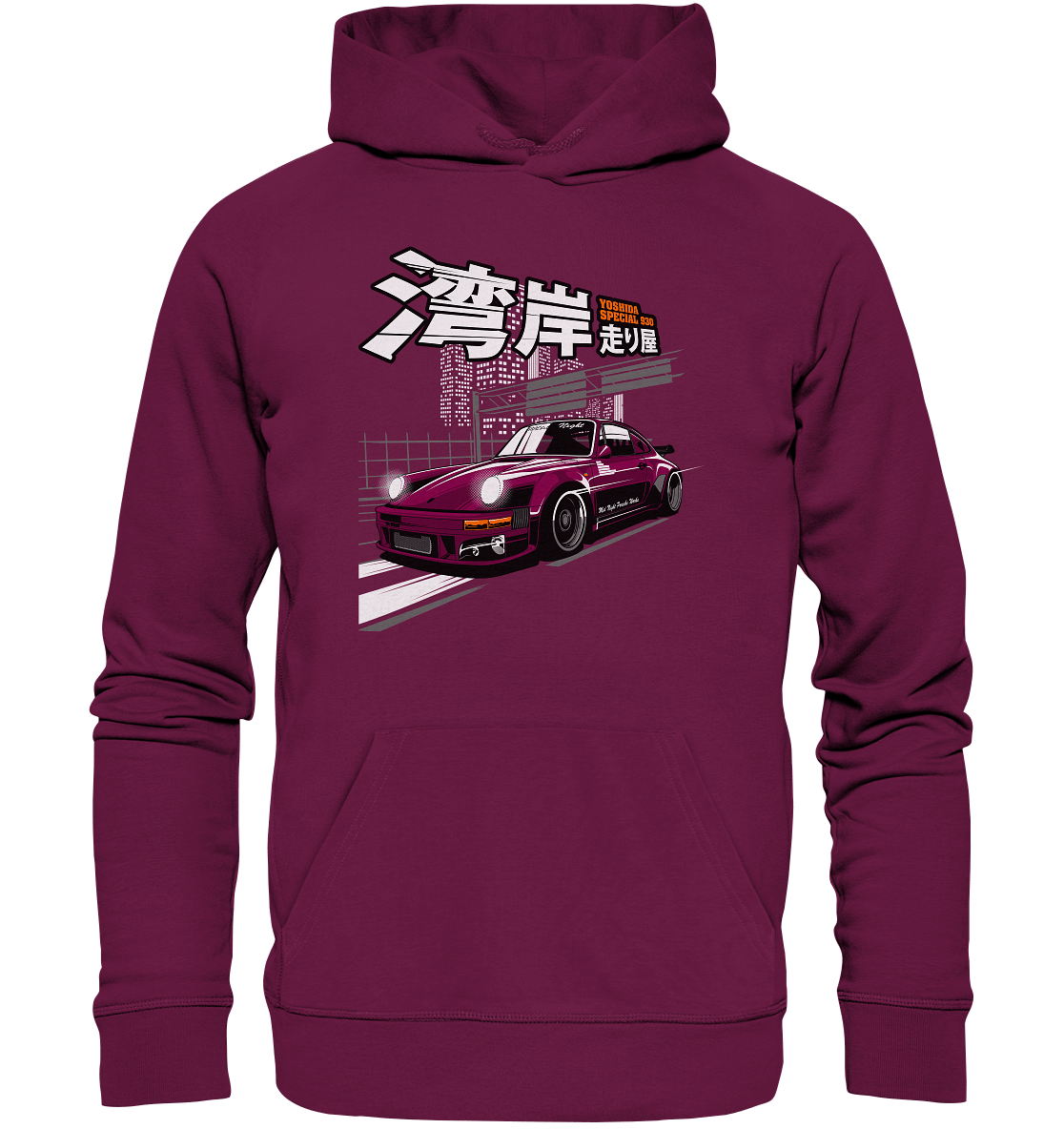 MPW Mid Night Porsche 930 - Premium Unisex Hoodie - MotoMerch.de