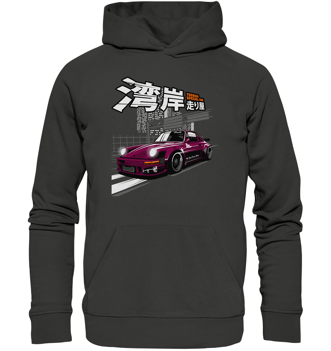 MPW Mid Night Porsche 930 - Premium Unisex Hoodie - MotoMerch.de