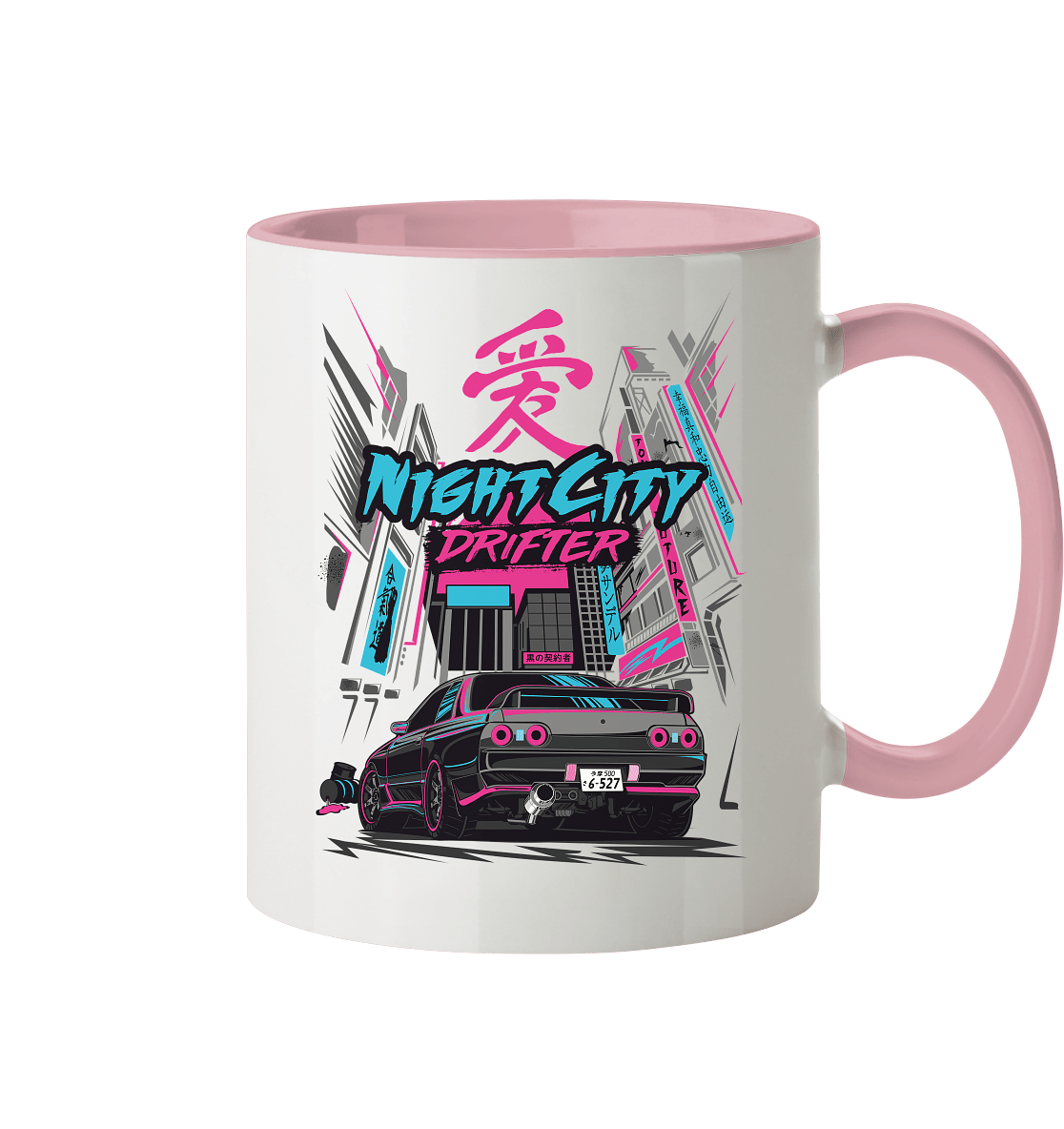 NightCity Skyline R32 - Tasse zweifarbig - MotoMerch.de