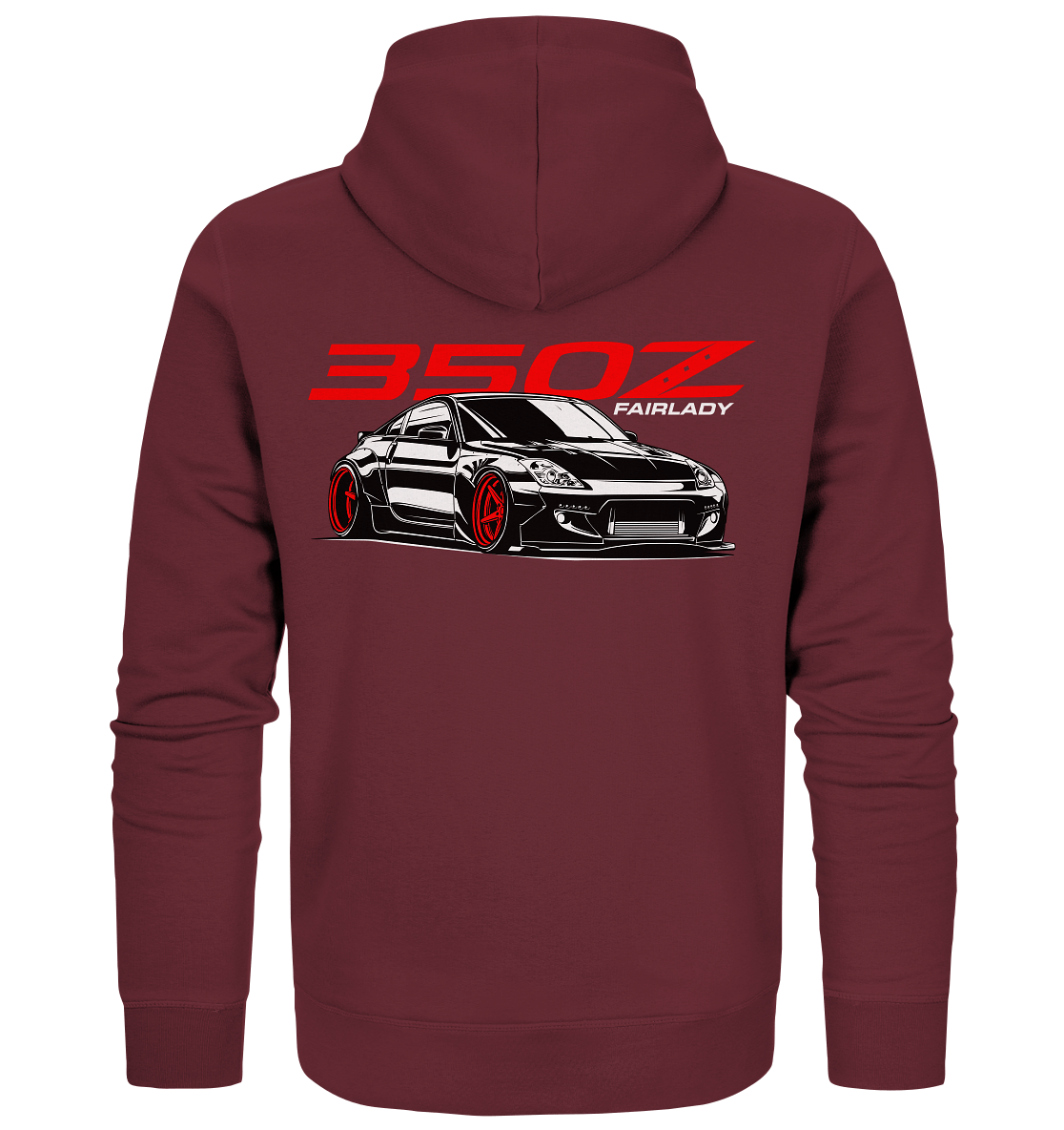 Nissan 350Z Fairlady - Organic Zipper - MotoMerch.de