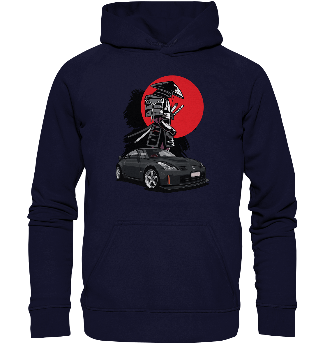 Nissan 350Z Samurai - Basic Unisex Hoodie XL - MotoMerch.de