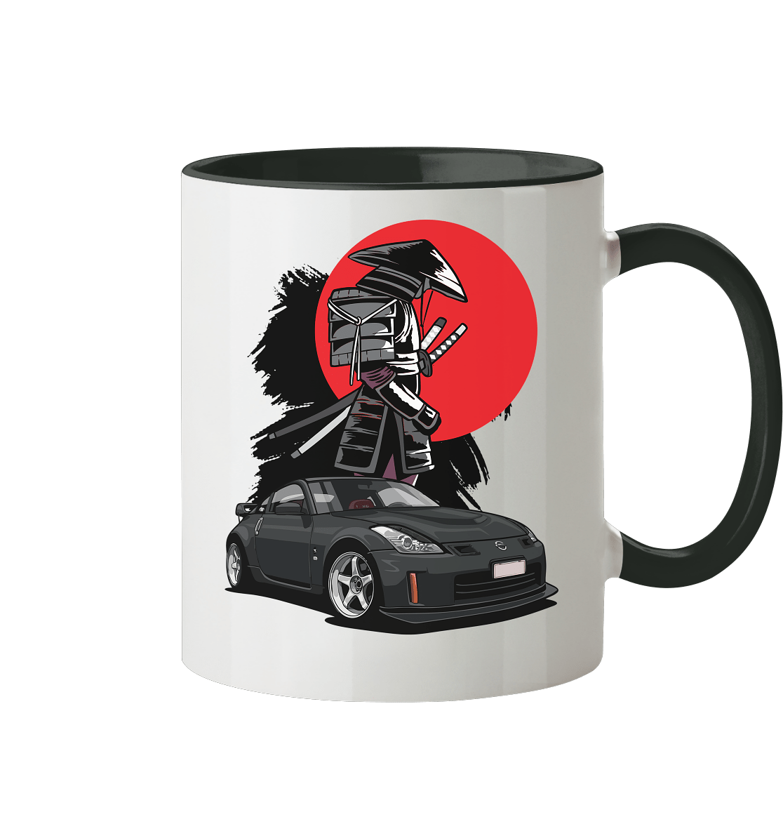 Nissan 350Z Samurai - Tasse zweifarbig - MotoMerch.de