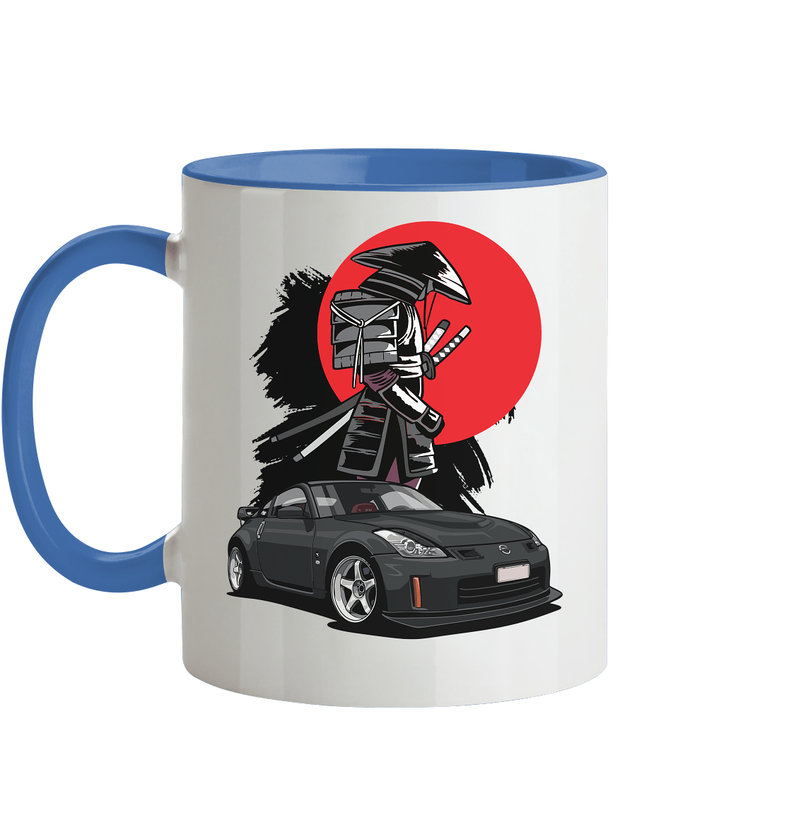 Nissan 350Z Samurai - Tasse zweifarbig - MotoMerch.de