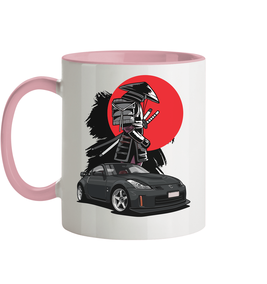 Nissan 350Z Samurai - Tasse zweifarbig - MotoMerch.de