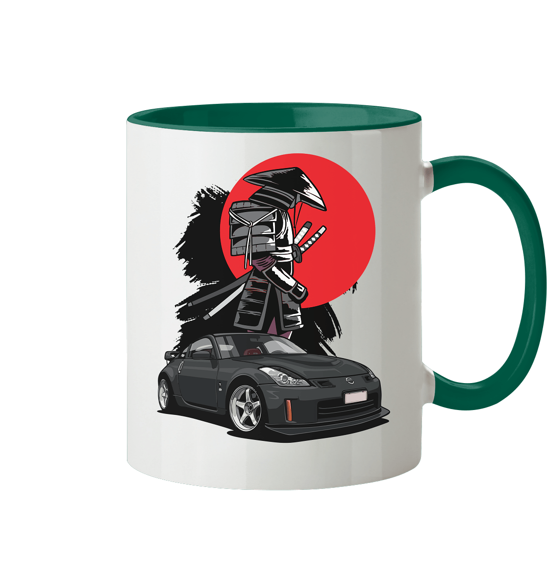 Nissan 350Z Samurai - Tasse zweifarbig - MotoMerch.de