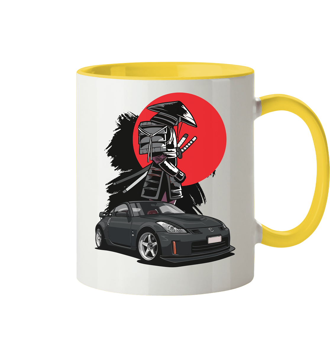 Nissan 350Z Samurai - Tasse zweifarbig - MotoMerch.de