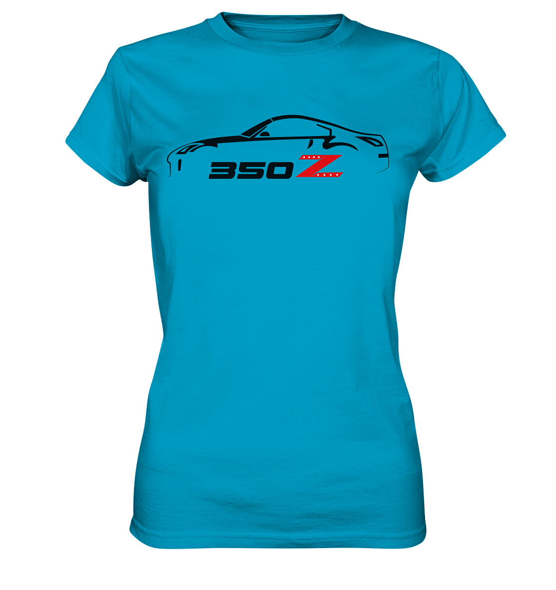Nissan 350Z Silhouette - Ladies Premium Shirt - MotoMerch.de