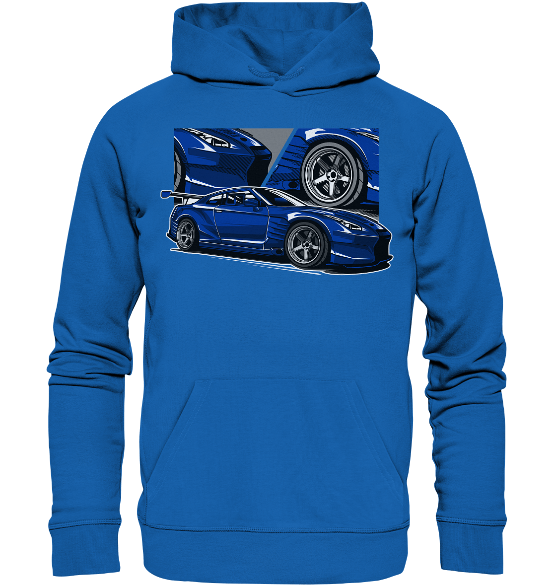 Nissan R35 GT-R Widebody - Premium Unisex Hoodie - MotoMerch.de