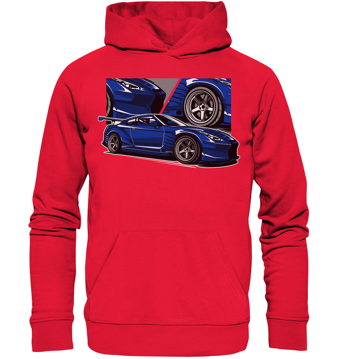 Nissan R35 GT-R Widebody - Premium Unisex Hoodie - MotoMerch.de