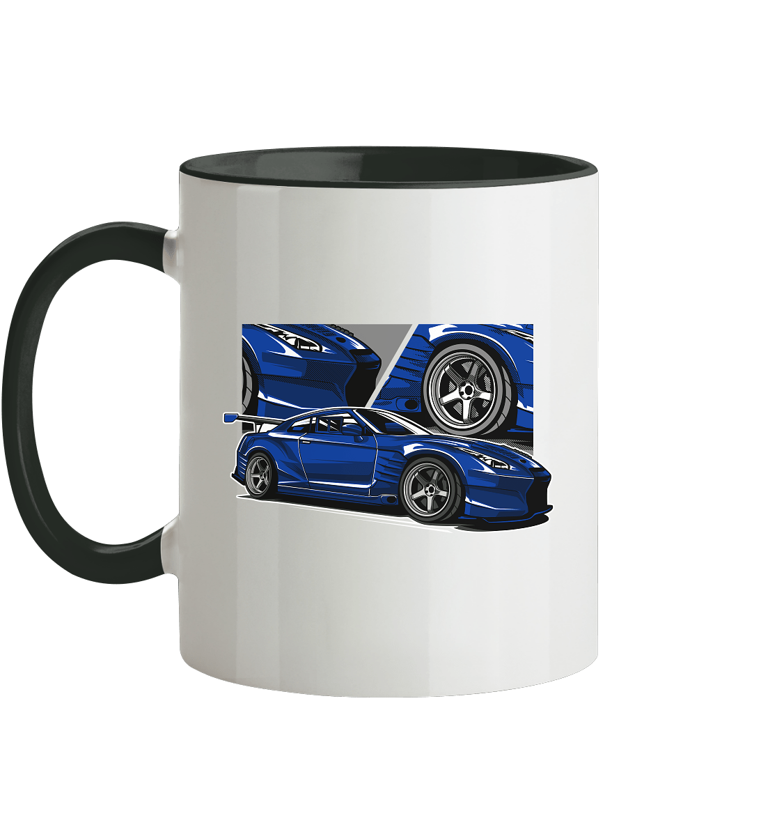 Nissan R35 GT-R Widebody - Tasse zweifarbig - MotoMerch.de