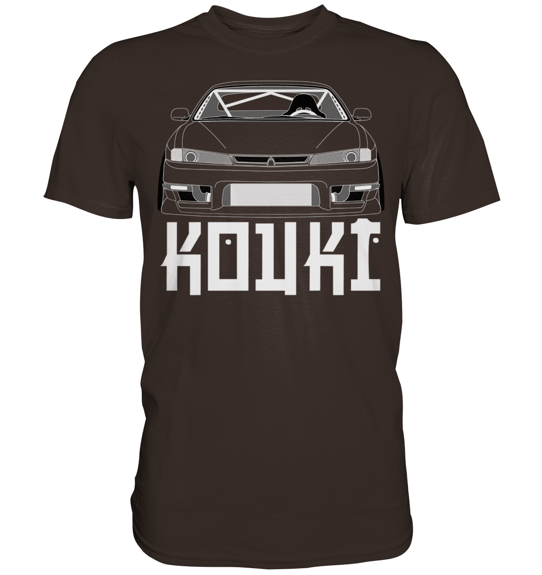 Nissan S14 Kouki Front - Premium Shirt - MotoMerch.de