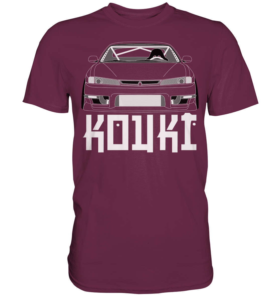 Nissan S14 Kouki Front - Premium Shirt - MotoMerch.de