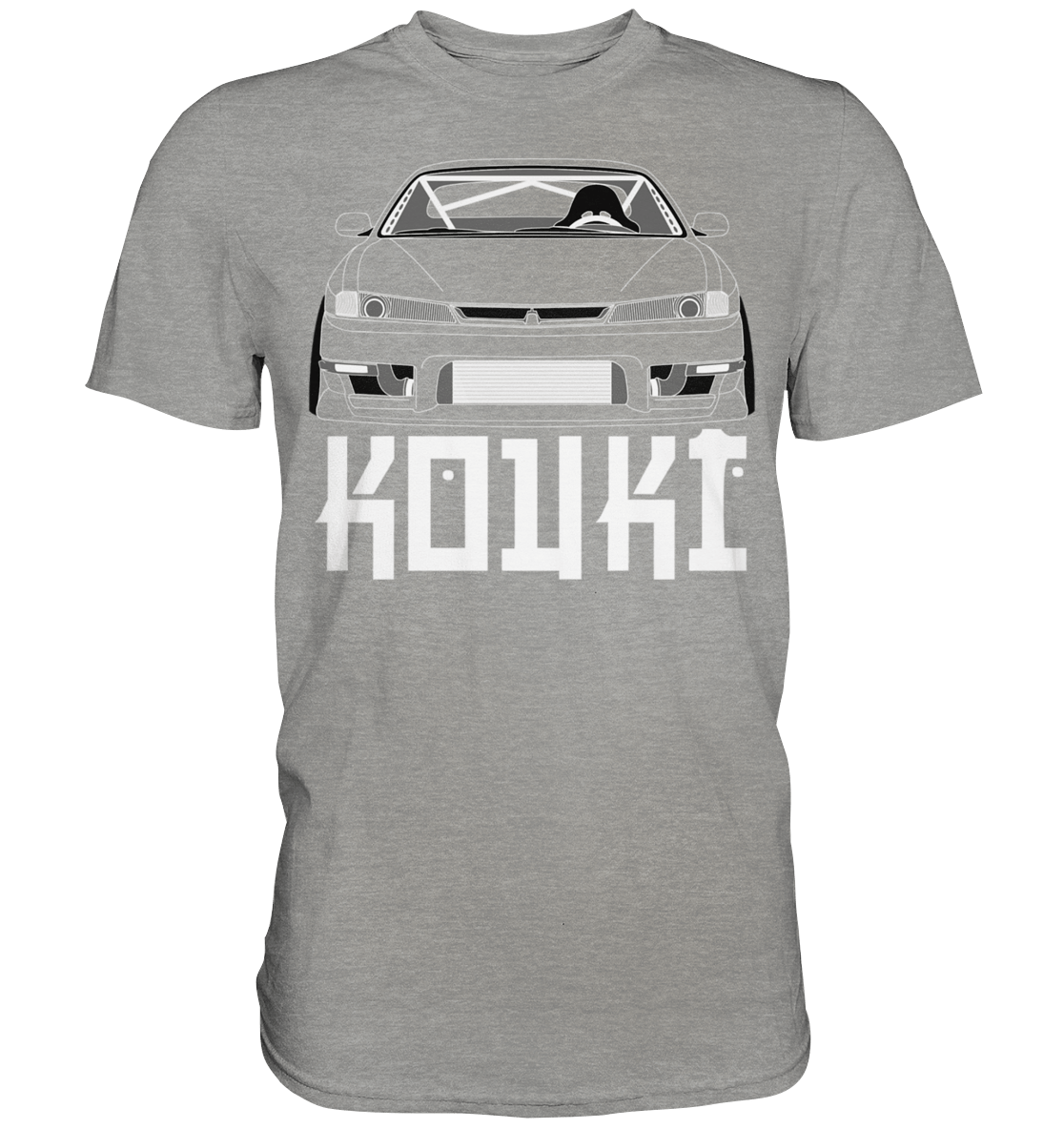 Nissan S14 Kouki Front - Premium Shirt - MotoMerch.de