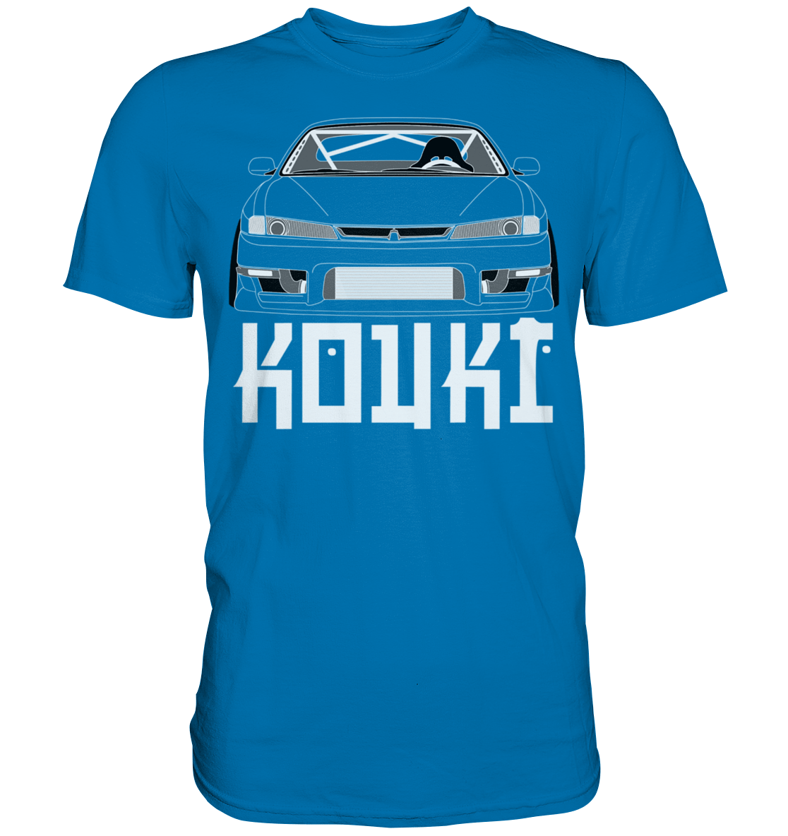 Nissan S14 Kouki Front - Premium Shirt - MotoMerch.de