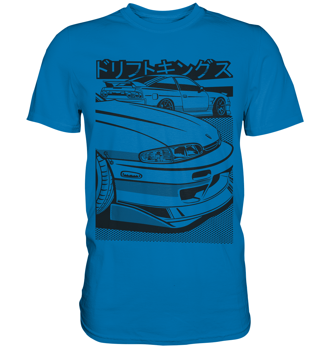 Nissan S14 Zenki Front - Premium Shirt - MotoMerch.de