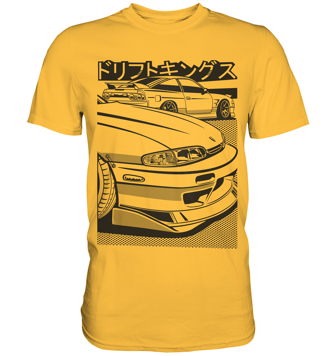 Nissan S14 Zenki Front - Premium Shirt - MotoMerch.de