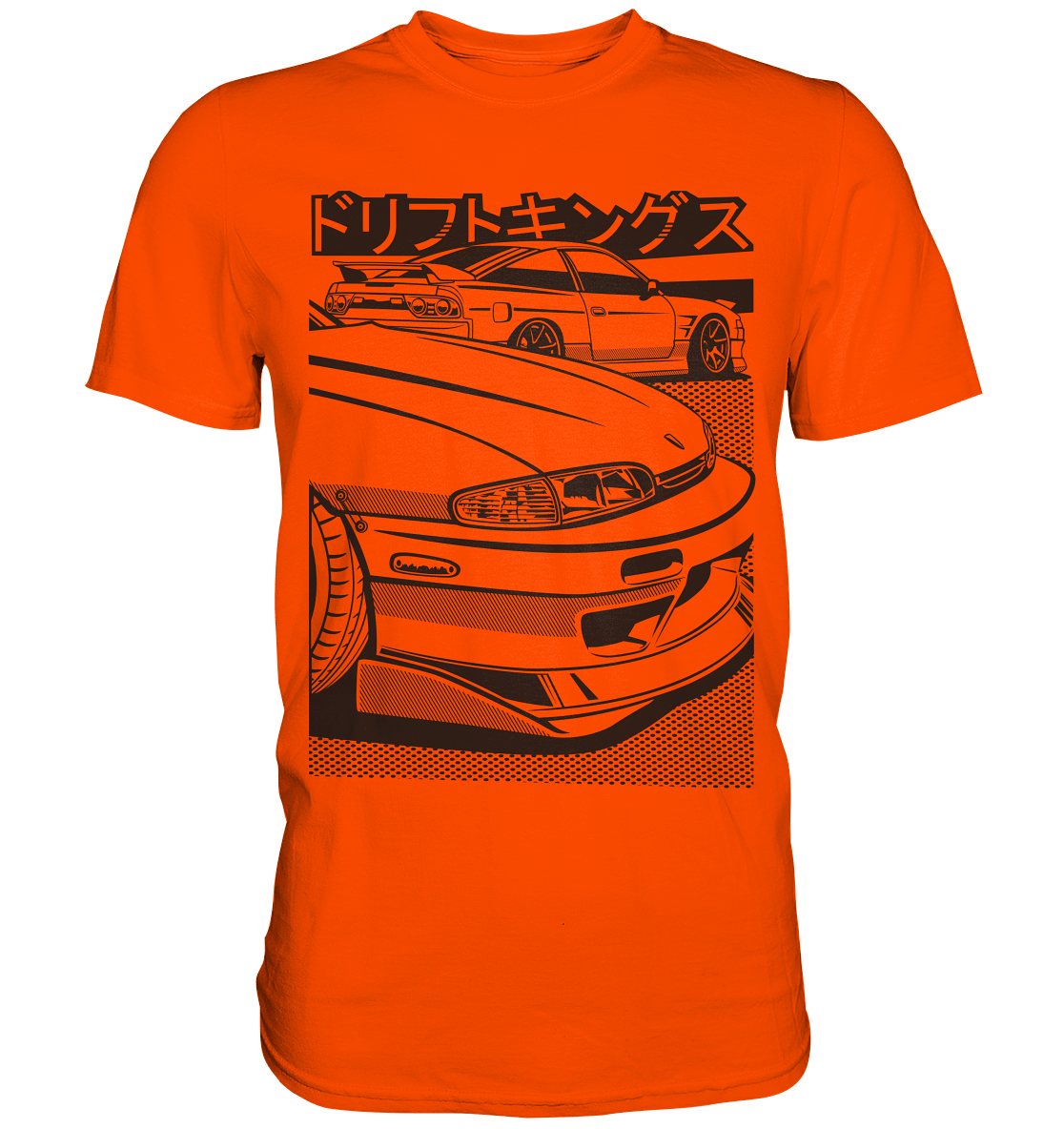 Nissan S14 Zenki Front - Premium Shirt - MotoMerch.de