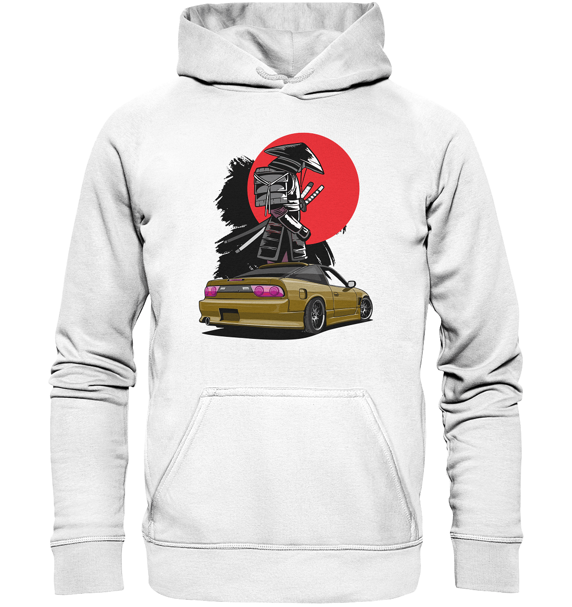 Nissan Silvia S13 Samurai - Basic Unisex Hoodie - MotoMerch.de