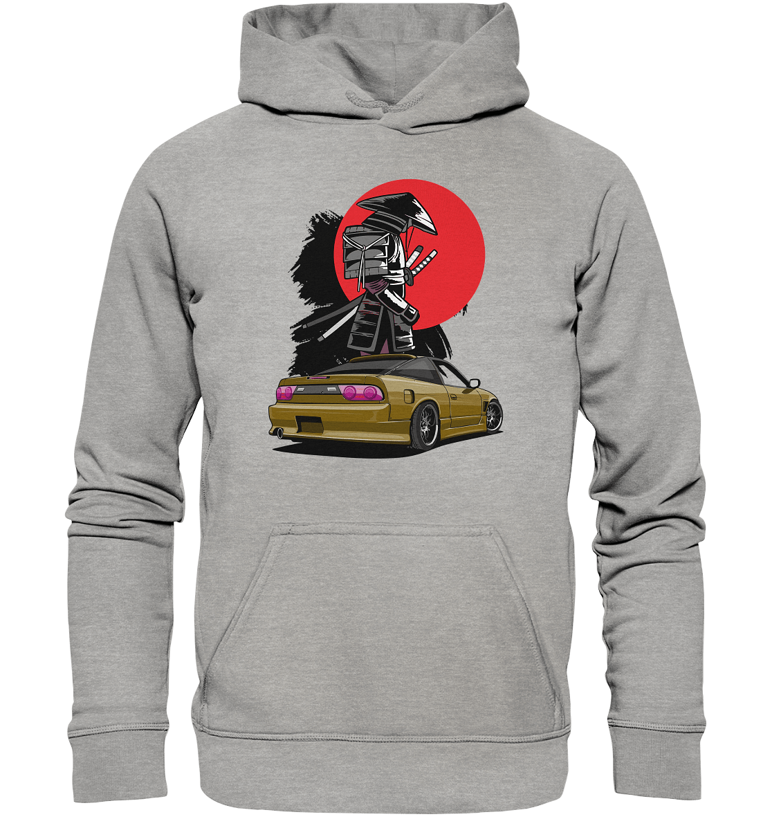 Nissan Silvia S13 Samurai - Basic Unisex Hoodie - MotoMerch.de