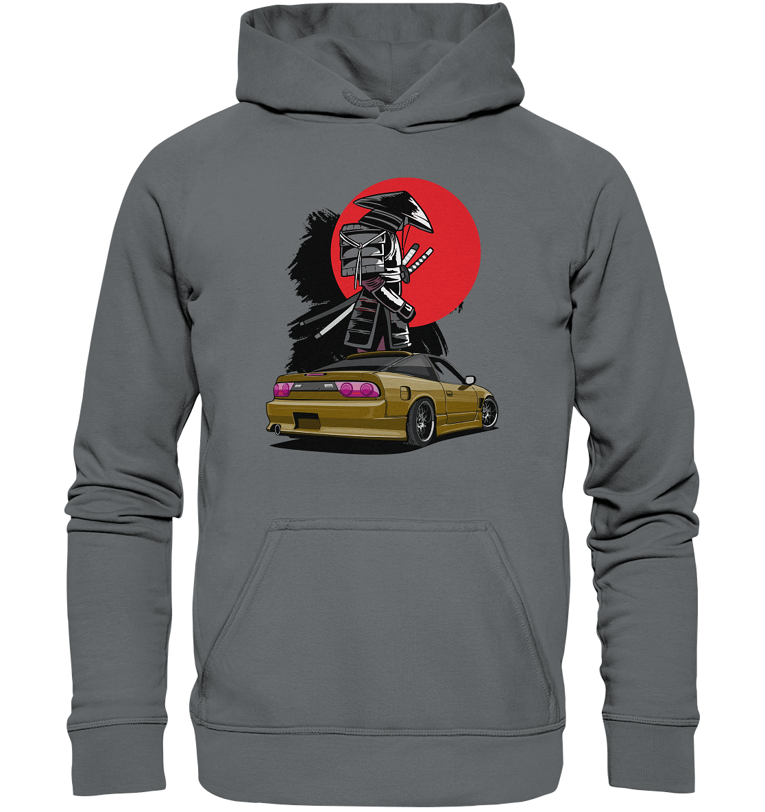 Nissan Silvia S13 Samurai - Basic Unisex Hoodie - MotoMerch.de