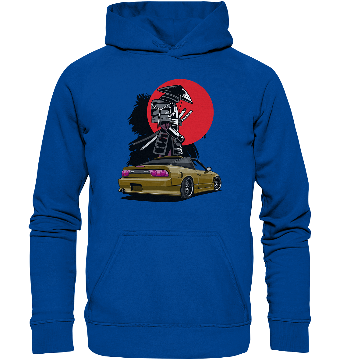Nissan Silvia S13 Samurai - Basic Unisex Hoodie - MotoMerch.de