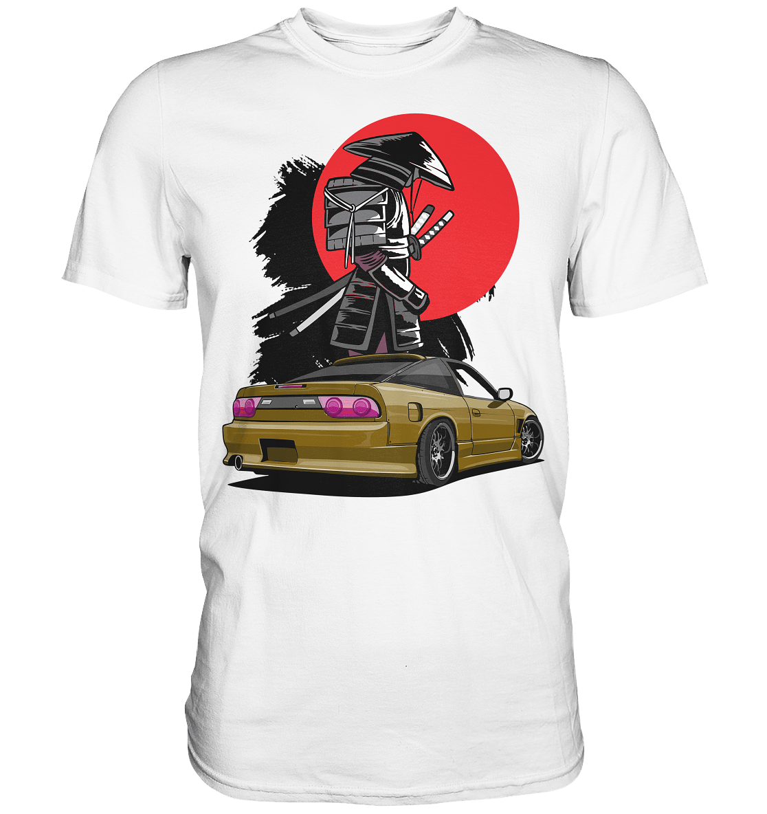 Nissan Silvia S13 Samurai - Premium Shirt - MotoMerch.de