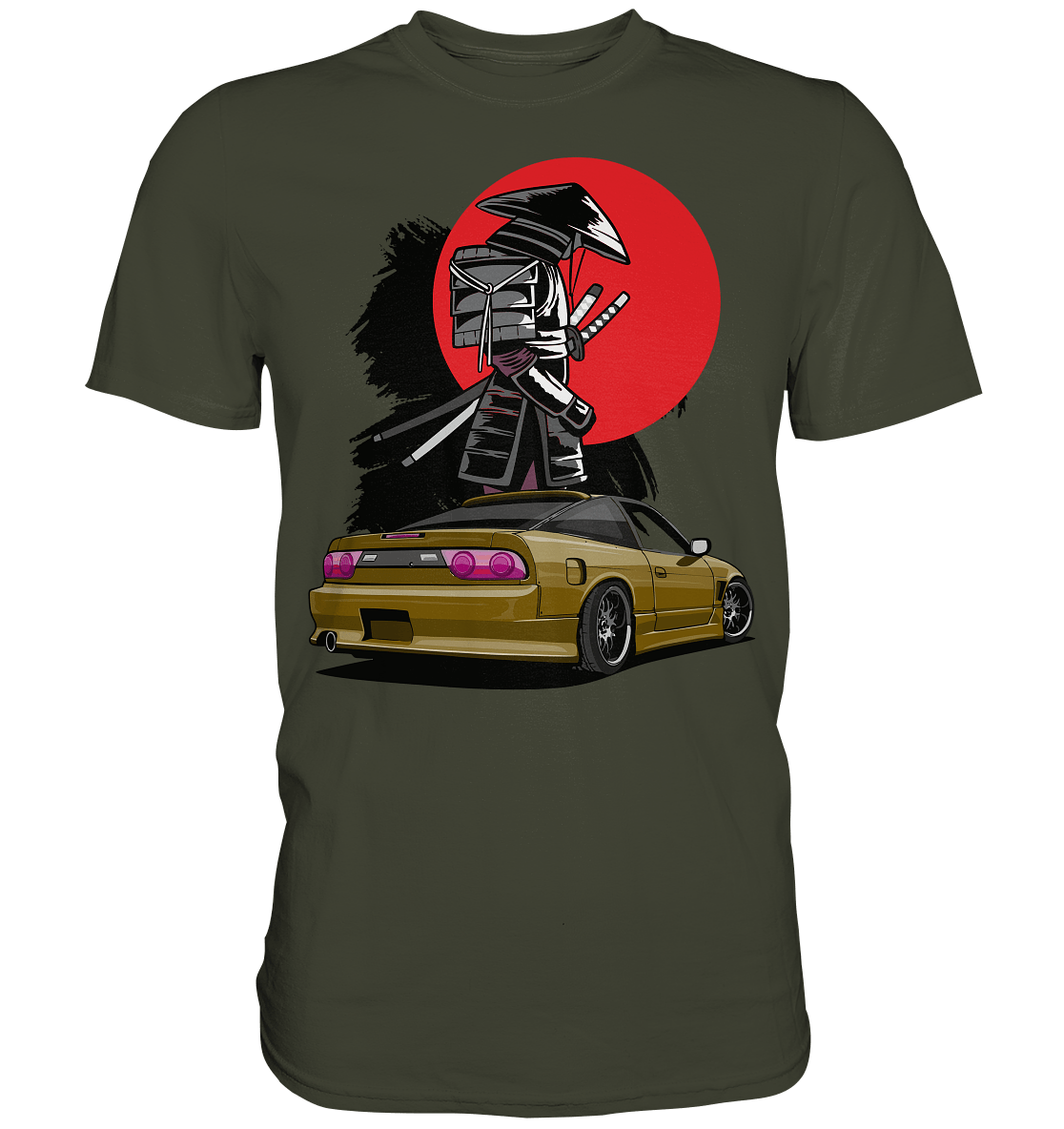 Nissan Silvia S13 Samurai - Premium Shirt - MotoMerch.de