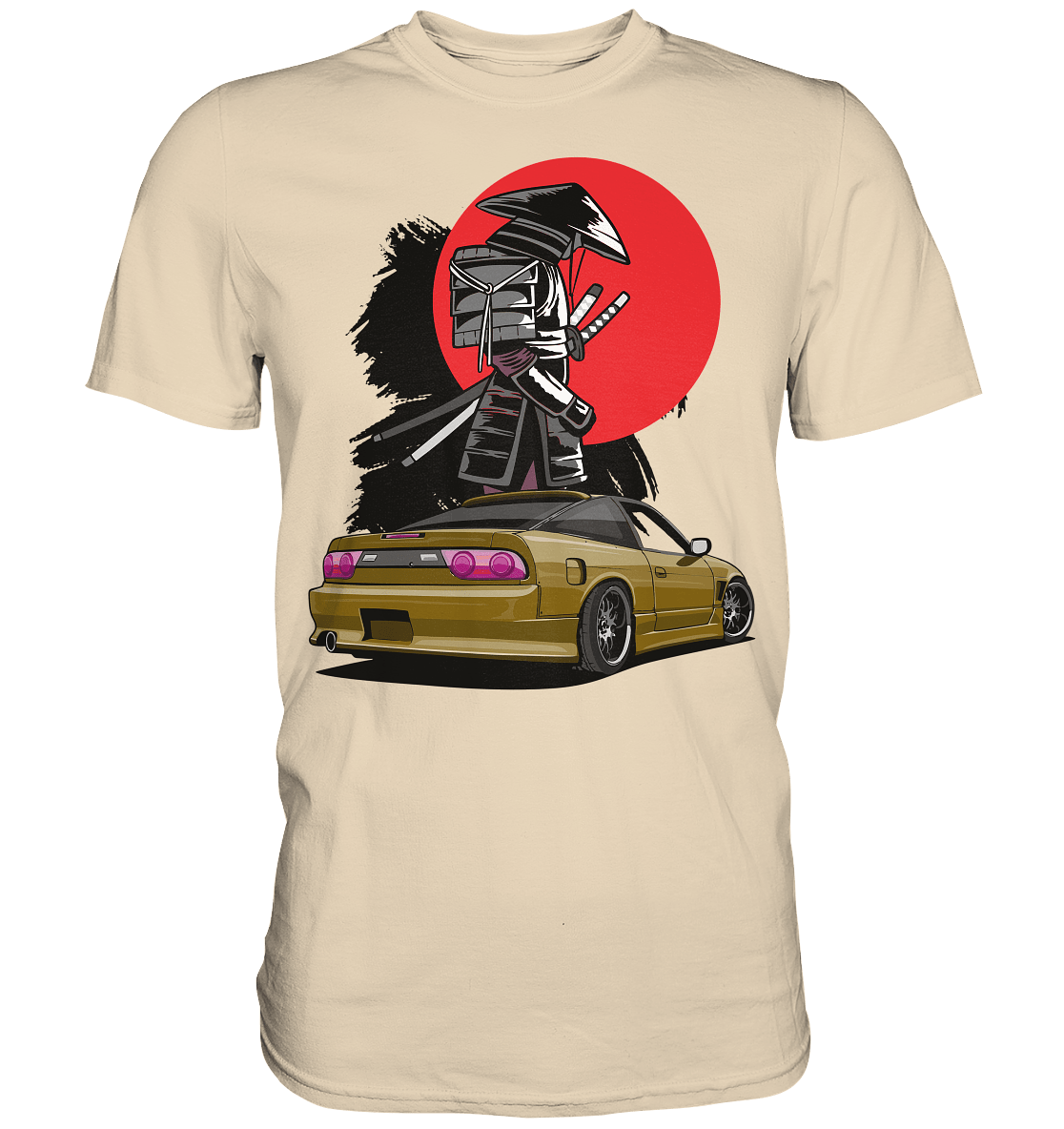 Nissan Silvia S13 Samurai - Premium Shirt - MotoMerch.de