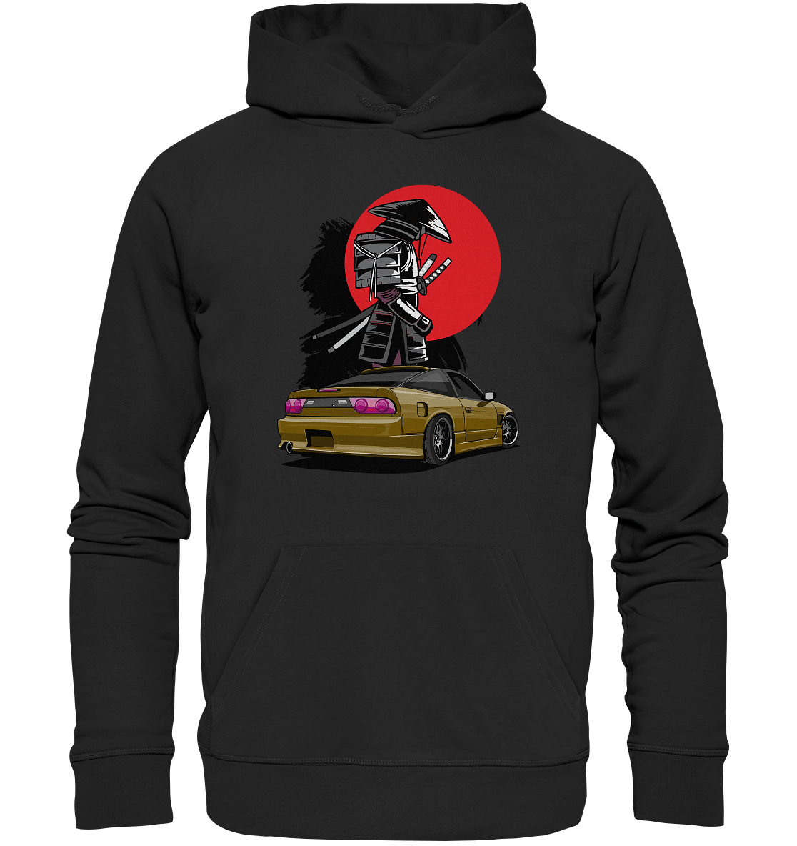 Nissan Silvia S13 Samurai - Premium Unisex Hoodie - MotoMerch.de