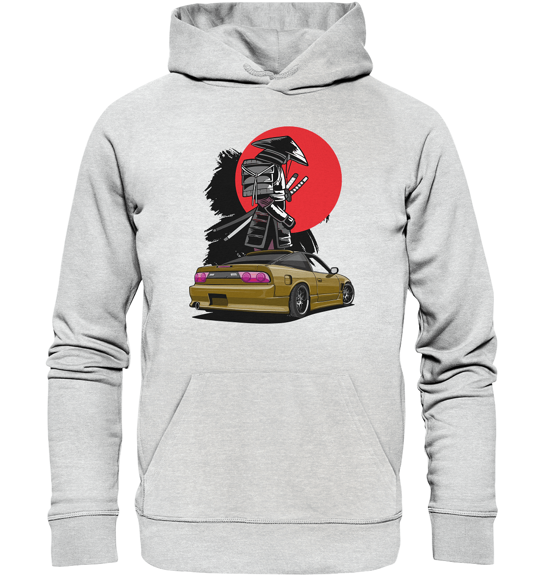 Nissan Silvia S13 Samurai - Premium Unisex Hoodie - MotoMerch.de