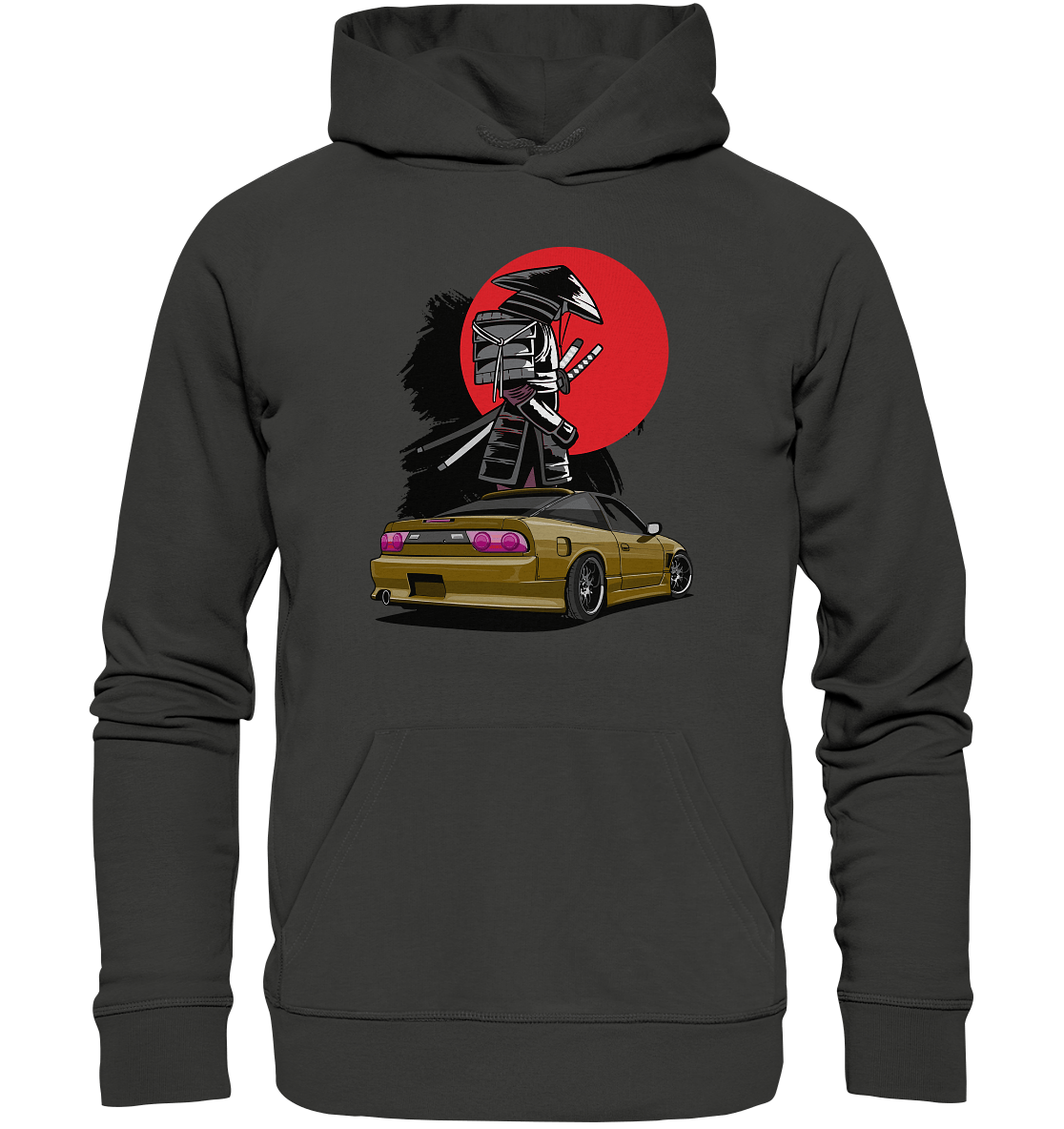 Nissan Silvia S13 Samurai - Premium Unisex Hoodie - MotoMerch.de