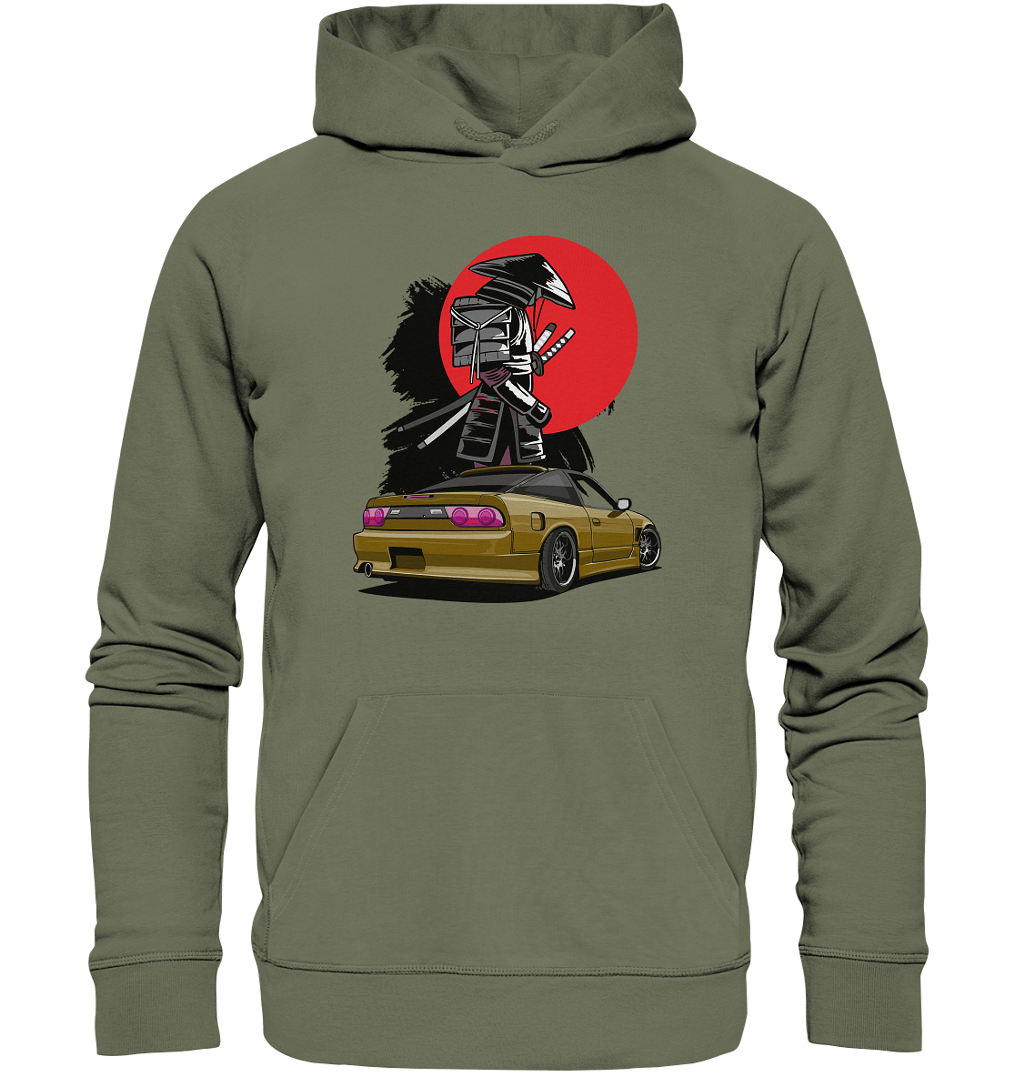 Nissan Silvia S13 Samurai - Premium Unisex Hoodie - MotoMerch.de