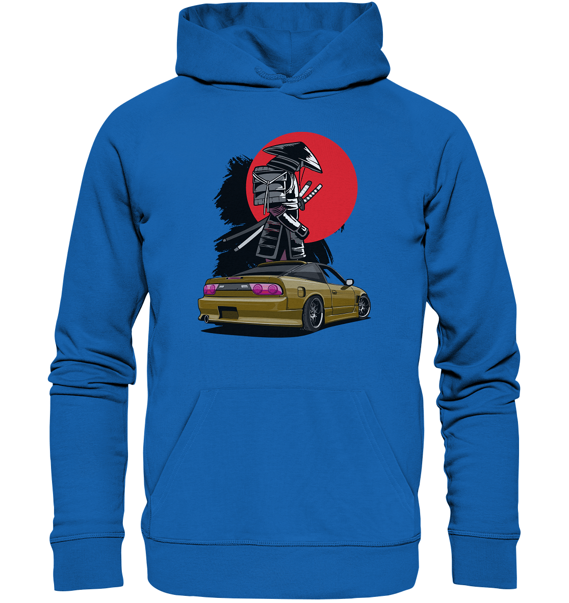 Nissan Silvia S13 Samurai - Premium Unisex Hoodie - MotoMerch.de
