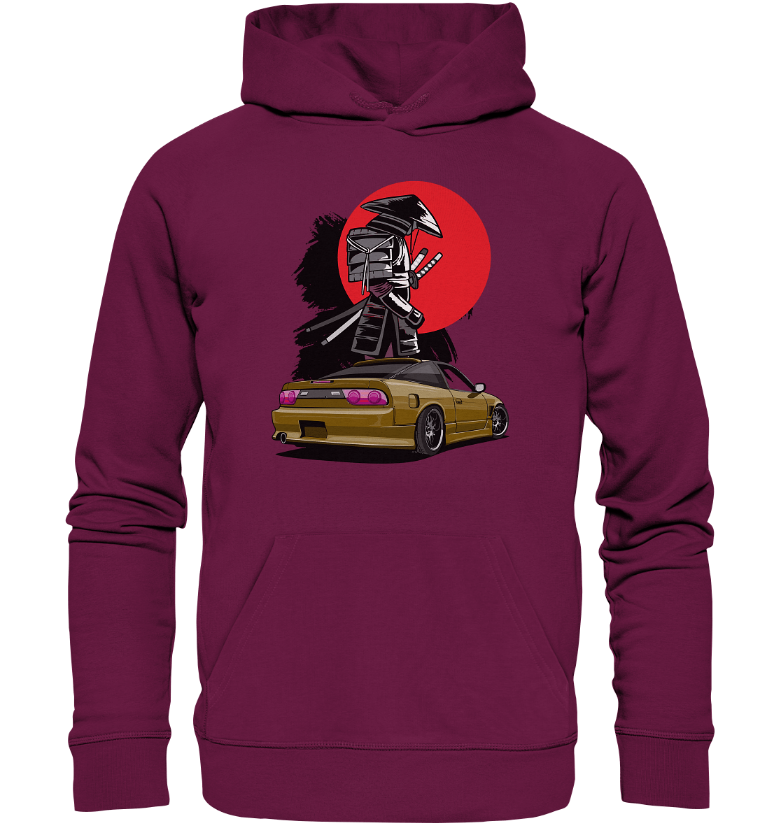 Nissan Silvia S13 Samurai - Premium Unisex Hoodie - MotoMerch.de