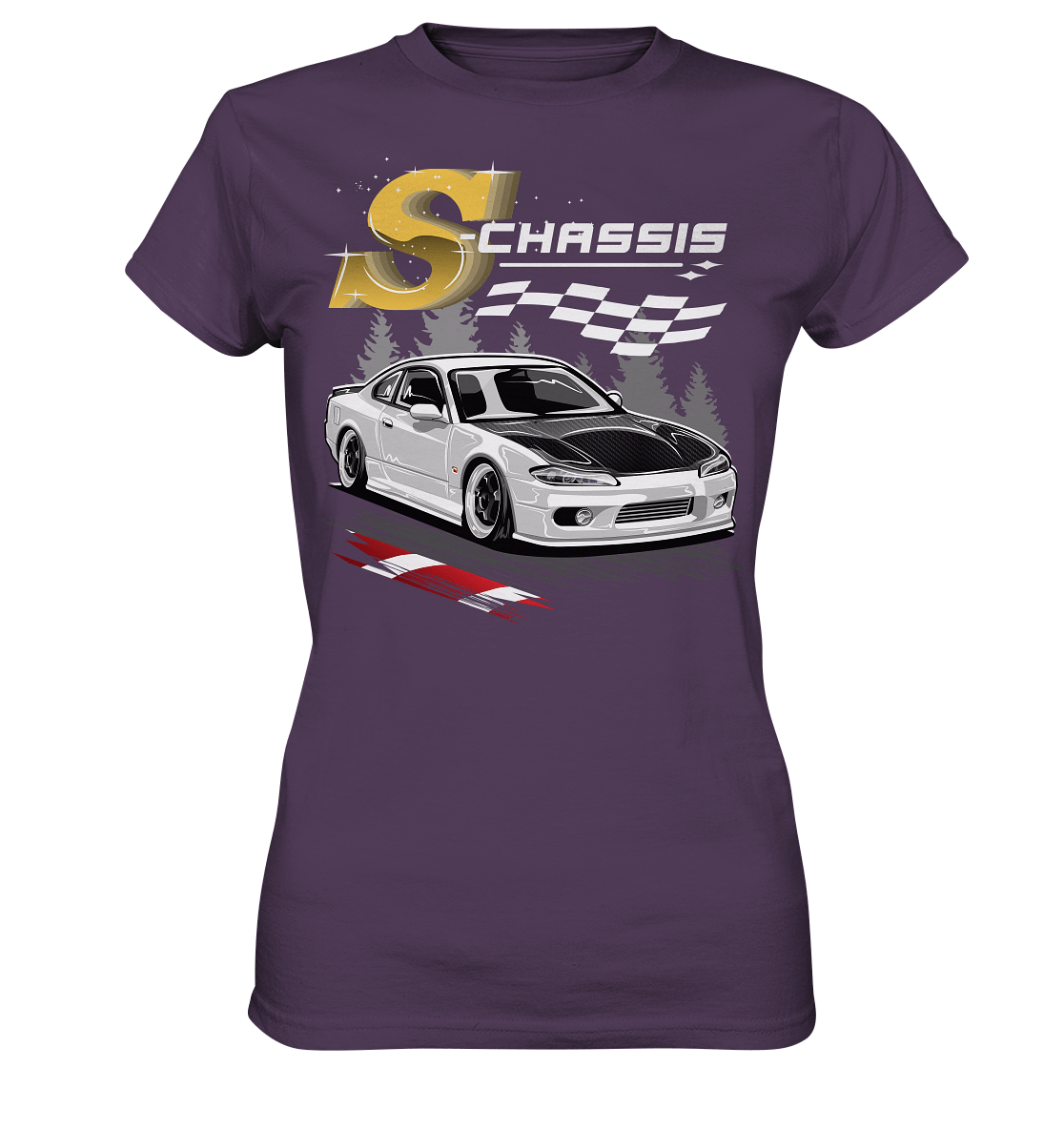 Nissan Silvia s15 - Ladies Premium Shirt - MotoMerch.de