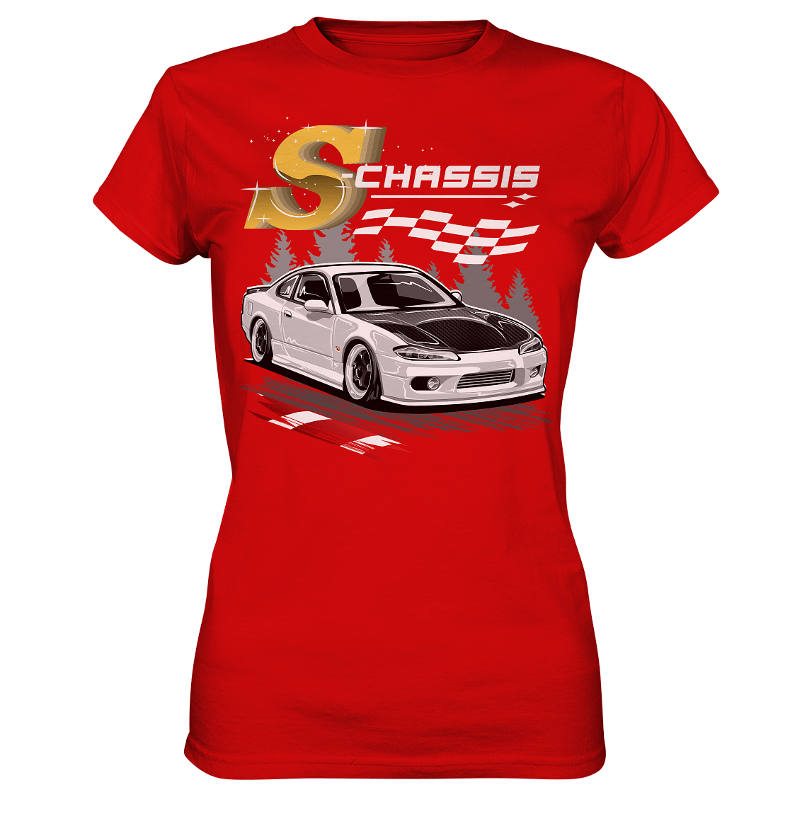 Nissan Silvia s15 - Ladies Premium Shirt - MotoMerch.de