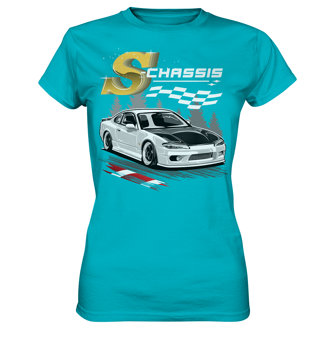 Nissan Silvia s15 - Ladies Premium Shirt - MotoMerch.de