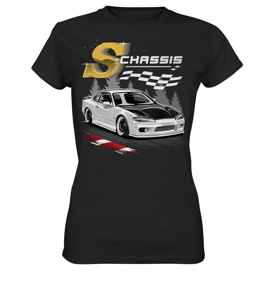 Nissan Silvia s15 - Ladies Premium Shirt - MotoMerch.de