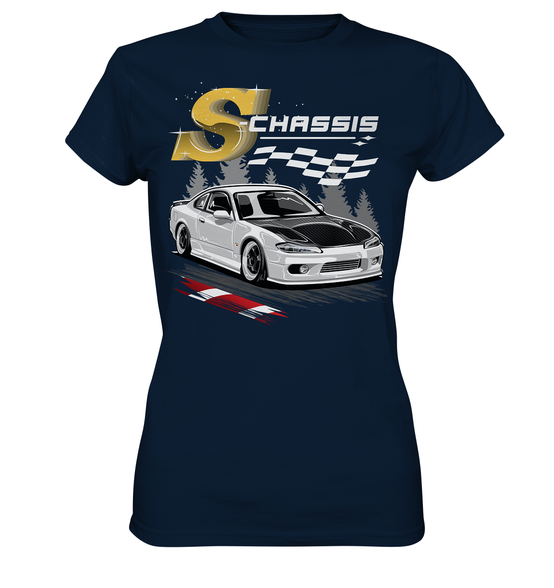 Nissan Silvia s15 - Ladies Premium Shirt - MotoMerch.de