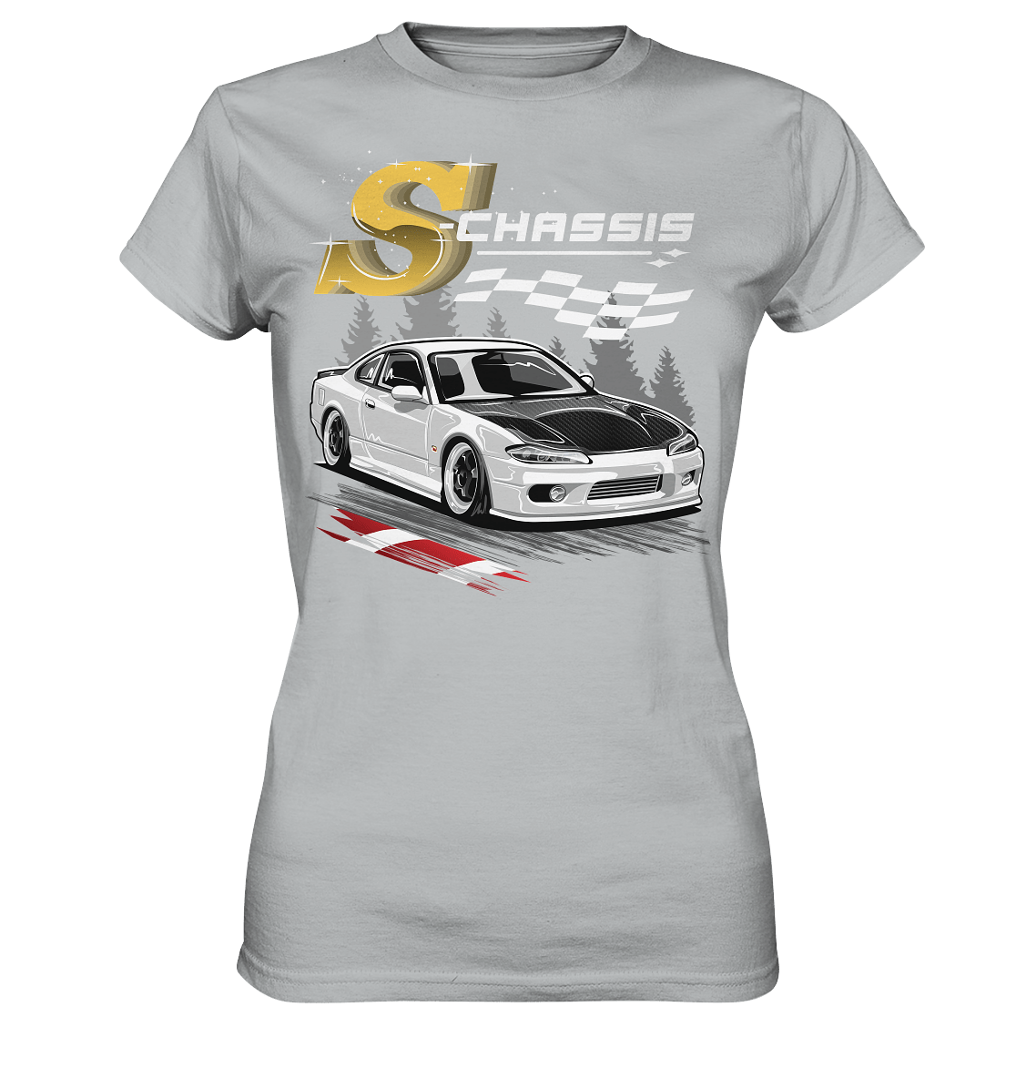 Nissan Silvia s15 - Ladies Premium Shirt - MotoMerch.de