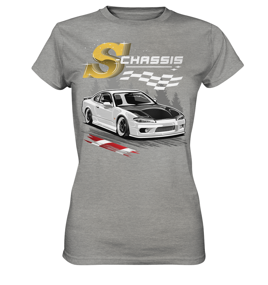 Nissan Silvia s15 - Ladies Premium Shirt - MotoMerch.de