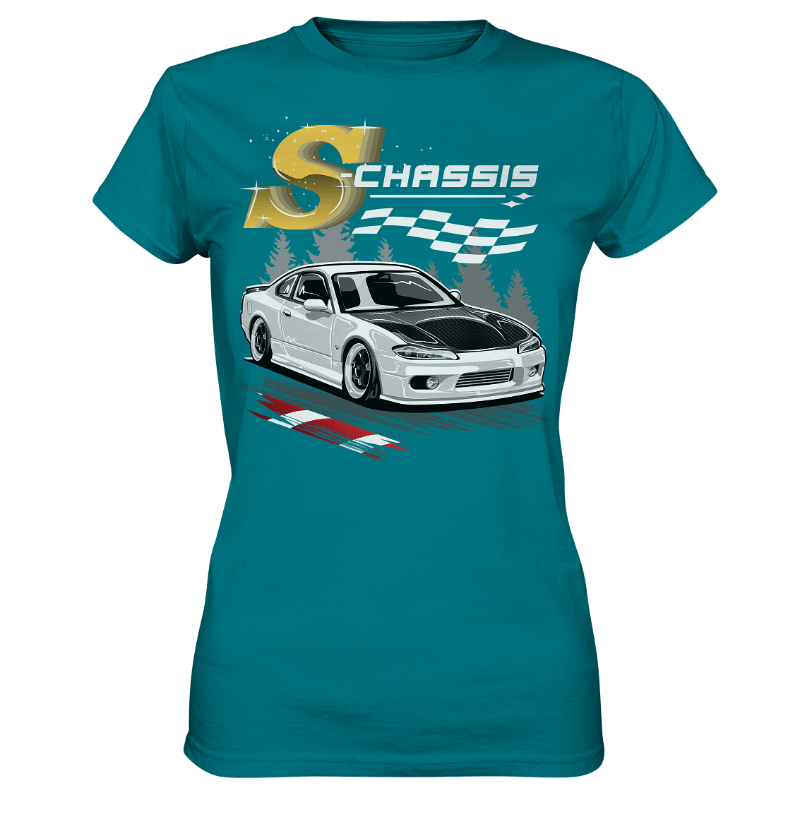 Nissan Silvia s15 - Ladies Premium Shirt - MotoMerch.de