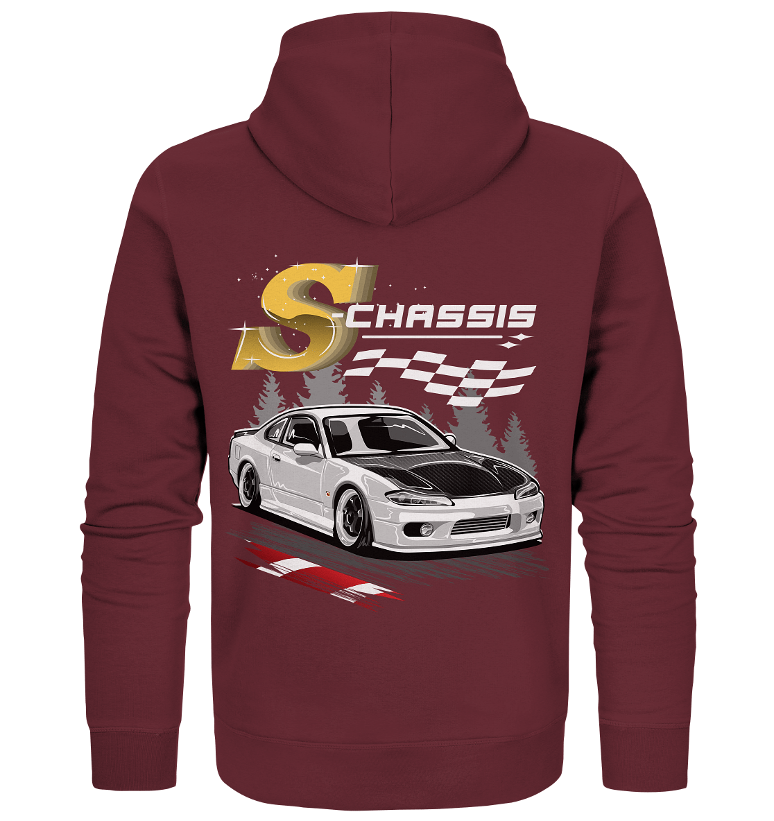 Nissan Silvia s15 - Organic Zipper - MotoMerch.de