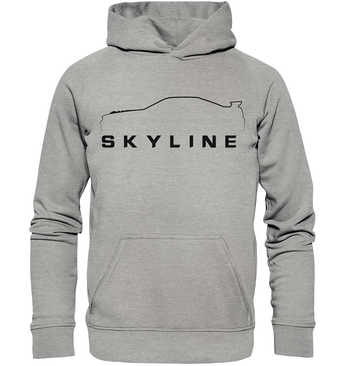 Nissan Skyline R34 Silhouette - Basic Unisex Hoodie - MotoMerch.de