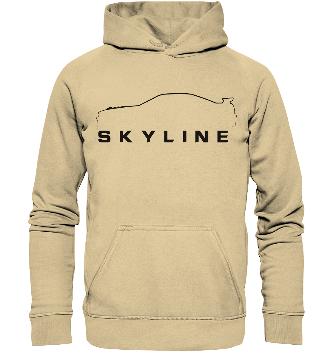 Nissan Skyline R34 Silhouette - Basic Unisex Hoodie - MotoMerch.de