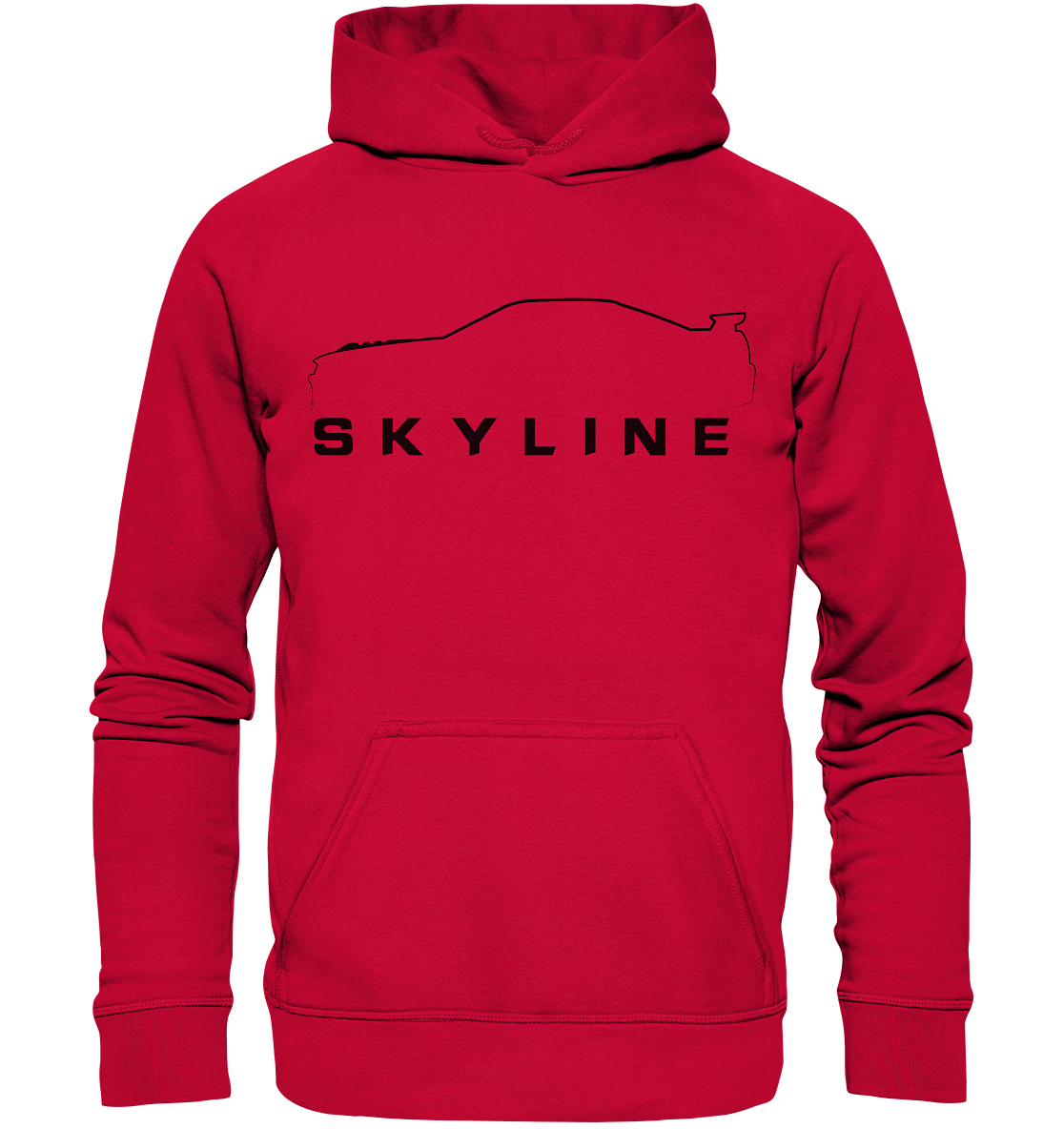 Nissan Skyline R34 Silhouette - Basic Unisex Hoodie - MotoMerch.de